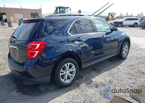 2017 Chevrolet Equinox Lt из США, поврежденный, VIN 2GNFLFEK6H6322487